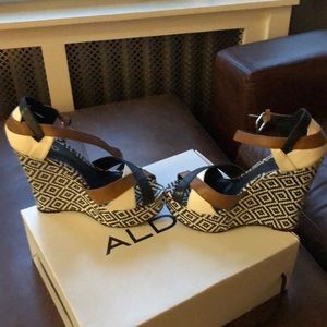 Adorable summer wedge shoes from Also work once !!